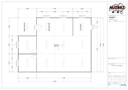 12m x 9m complex  open deck entry